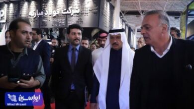 سفیر عربستان از غرفه فولادمبارکه بازدید کرد