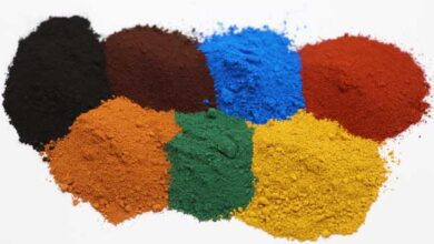 کاربرد اکسید آهن در رنگدانه سازی – بیس مواد